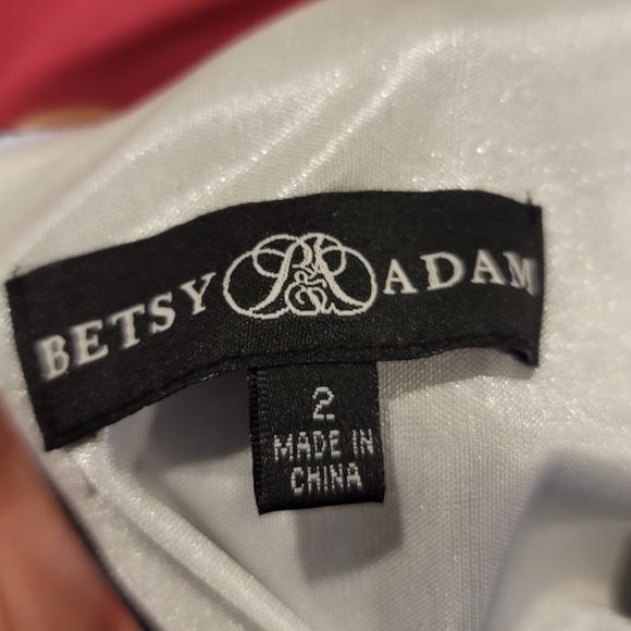 Black gown with geometric stone and mesh neck - Picture 6 of 6